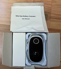 SANNCE 1080P Außen Kabellos Überwachungskamera WLAN Wiederaufladbar