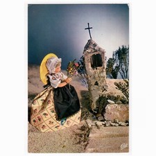 AK Puppe "Bella" aus der Provence (Frankreich)  1963