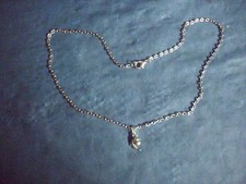 Kinder Halskette mit Anhang Delvien Mit Ball- Silber / geb.