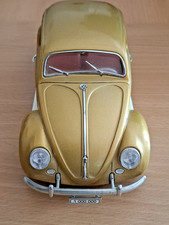 Bburago Modellauto VW-Käfer Beetle Ovali 1955 Jubiläum 1000000 Gold Metallic