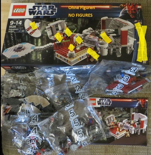 Lego 9526 star wars palpatines - star,