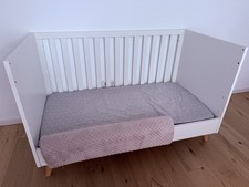 Pinolino Move Bett Kindernett Babybett Gitterbett Umbaubar 140x70cm Top Zustand