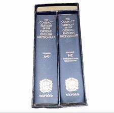 COMPACT EDITION OF THE OXFORD