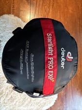 Schlafsack Deuter Starlight Pro EXP, Erweiterbar, Rot