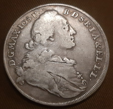 Bayern 1 Taler 1775 Maximilian Madonnentaler Patrona Bavariae Silbermünze