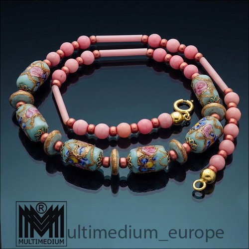 Murano glas halskette - murano,