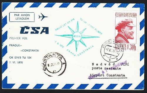 Csa 1970 prag - ✈csa,