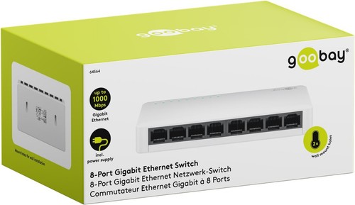 Goobay port switch - 8-port,