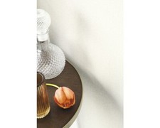 €1,12qm  1 Ro.Rasch 530216 Vlies Glam weiße feine Unistruktur mit Glitzereffekt