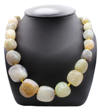 Collier edelstein achat - collier,
