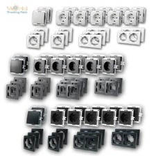 Schalter Steckdosen und Rahmen