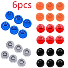 6pc Edelstahl D Ring Pad Patch