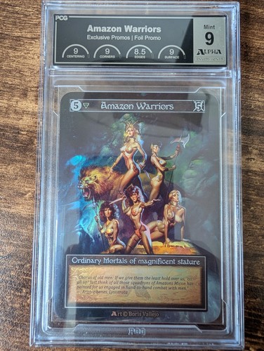 Amazon warriors promo foil - amazon,