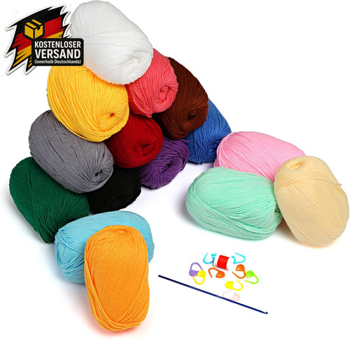 Acryl strickwolle set - strickwolle, 15