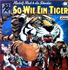Rudolf Rock & Die Schocker - So Wie Ein Tiger LP 1977 (VG/VG) .