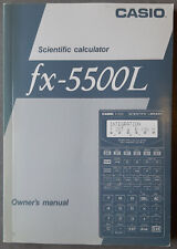 CASIO Technisch wissenschaftlicher Rechner fx-5500L x-5500L Bedienungsanleitung