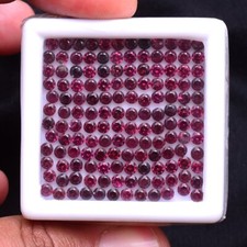 144 Stück Natürlich Rhodolit