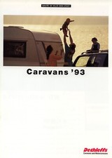 DETHLEFFS - 1993-  WOHNWAGEN PROSPEKT -  - CAMPING