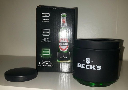 Becks bier flaschenkühler - bier, mit