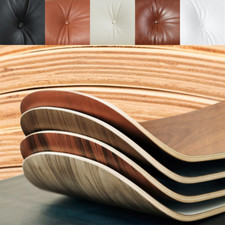 Mitte des Jahrhunderts Lounge Sessel Echtes Leder Chair und Fußhockel Armstuhl