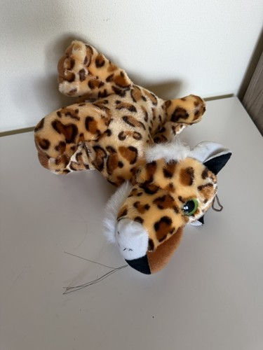Plüschtier leopard gepard mit - plüschtier, leopard/gepard