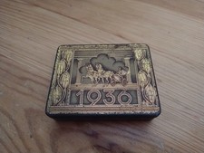 Zigarettendose 1936, Blech, Vertrieb Vereinigter Zigaretten Fabriken Berlin