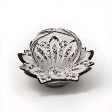 Vintage Keramik Korbschale mit