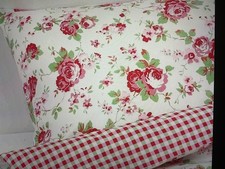 Ikea Bettwäsche Rosali Rosen Kariert Geblümt 2 Teile