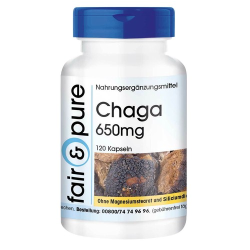 Chaga 650 120 kapseln - chaga,