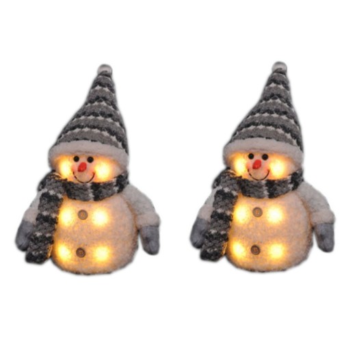 2er set dekofigur schneemann - dekofigur,