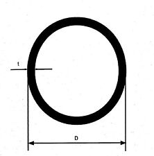 100 cm Rundrohr 22x1,5 mm blank/roh Edelstahlrohr Rohr V2A Rundrohr Edelstahl