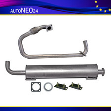 Komplette Auspuffanlage VW Transporter T3, III 1.7D 57PS ab.Bj. 1984, Vorderrohr