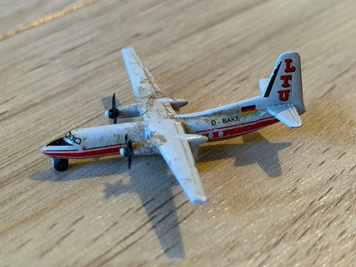 Flugzeug fokker ltu - f-27, "ltu"