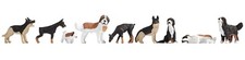 NOCH 15717 Hunde 9 Figuren H0
