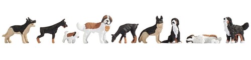 Noch 15717 hunde figuren - hunde, h0
