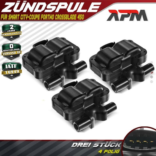 Zündspule für smart - 3x,