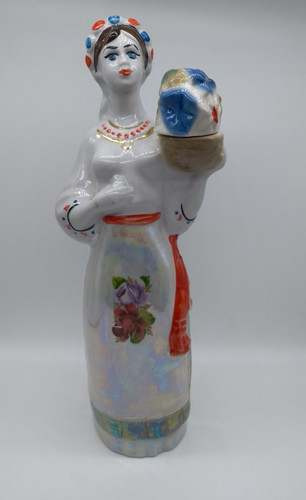 Karaffe porzellan figur - porzellan,