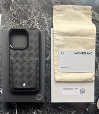 Mont Blanc iPhone 15 Pro Hülle Extreme 3.0 Schwarz 2CC UVP 210€