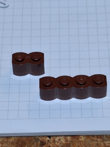 Lego 1x2 und 1x4 - , modifiziert