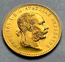 1 Dukat 1915 ✯ Österreich⛧ Kaiser Franz Joseph I. (1848-1916) ✯986 Goldmünze✯