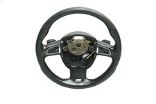 Audi S4 B8 8K Vorfacelift 3-Speichen Lenkrad 8K0419091BF Lederlenkrad