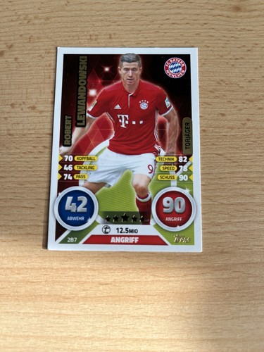 Topps match attax - match, 16/17