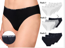 3 er PACK  DAMEN SLIP BIKINI