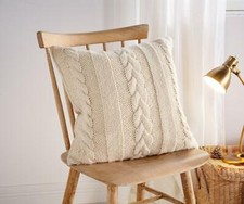 Kissen Hülle "Strick" mit