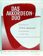 Das Akkordeon-Duo - Vier Varianten über FRÉRE JACQUES - Fritz Pilsl