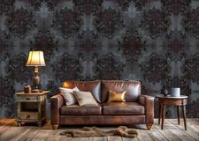 Vintage Damast Elegant Flach