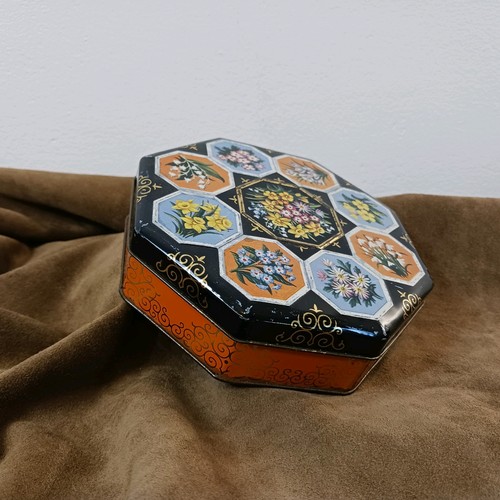 Achteckige blechdose becking - blechdose,