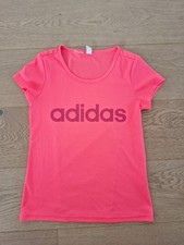 Adidas, Sporttop, Aeroready,  Mädchen, Gr. 140 -xs  Neon Pink Wie Neu