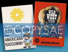 AMERICANA WILD WEST PARADE   XTREM SELTENES MINI ALBUM 70er +R