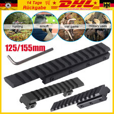 Schienenadapter 11mm - 20mm Prismenschiene Weaver Picatinny Zielfernrohrmontage